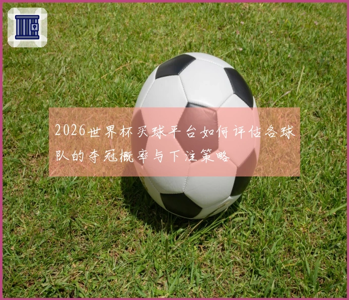 2026世界杯买球平台如何评估各球队的夺冠概率与下注策略